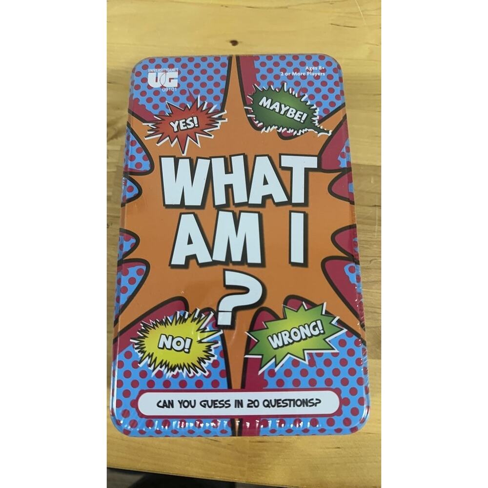 University Games What Am I? Card Game